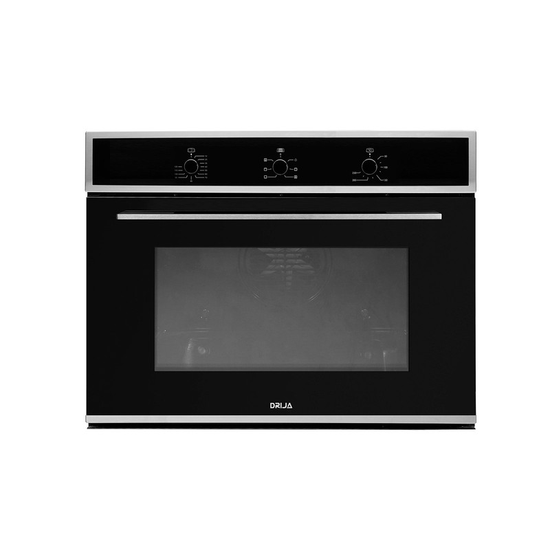 Horno eléctrico empotrable de 76 cm, modelo Drija Caribe 76 Air, con función de freidora de aire.