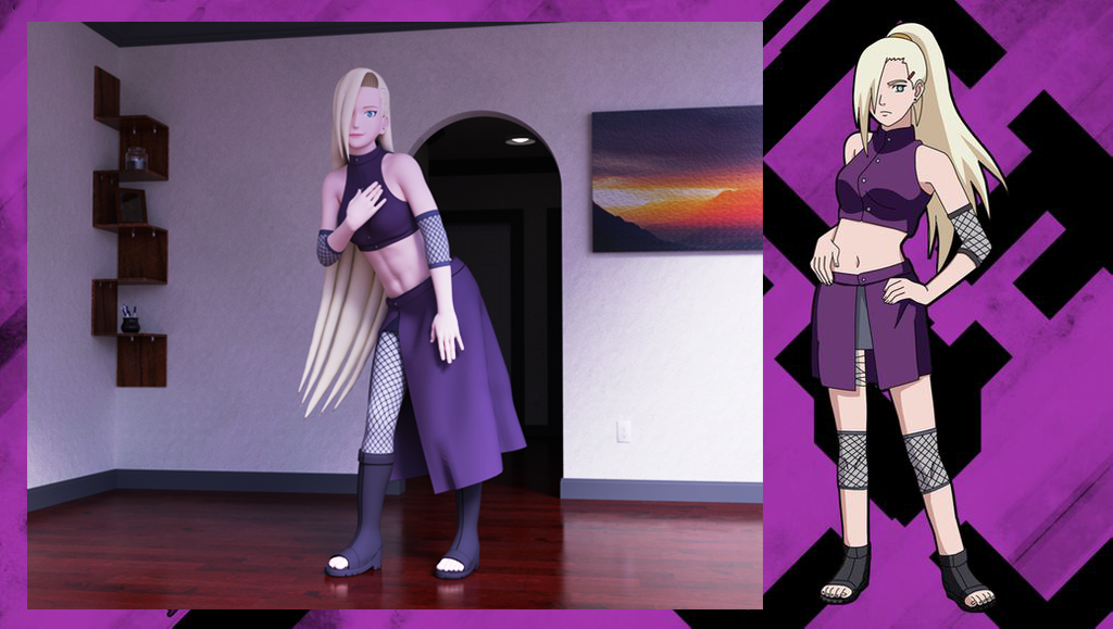 SFMLab • Naruto: Ino Yamanaka New Era Pack