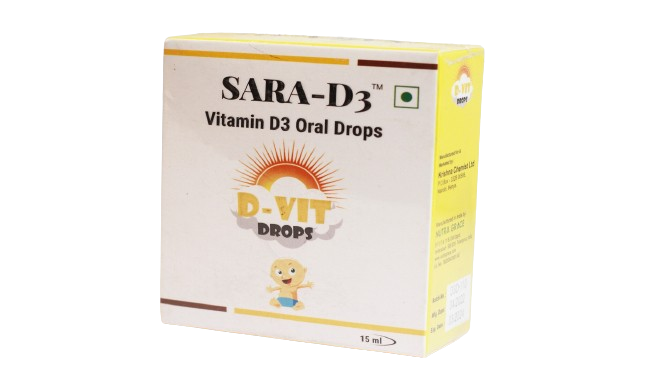 Sara-D3 Oral Drops 15Ml