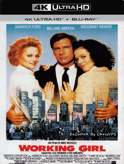 Pracująca dziewczyna / Working Girl (1988) MULTI.HDR.2160p.BluRay.DTS.HD.MA.AC3-ChrisVPS / LEKTOR i NAPISY