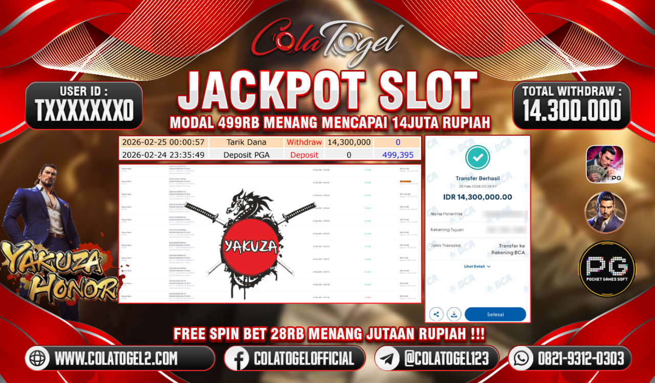 JACKPOT SLOT GACORR!!