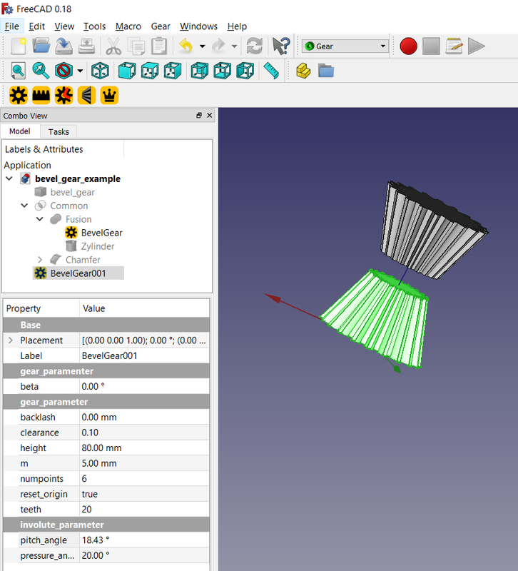 Bevel gear module/script/tutorial Page 4 FreeCAD Forum