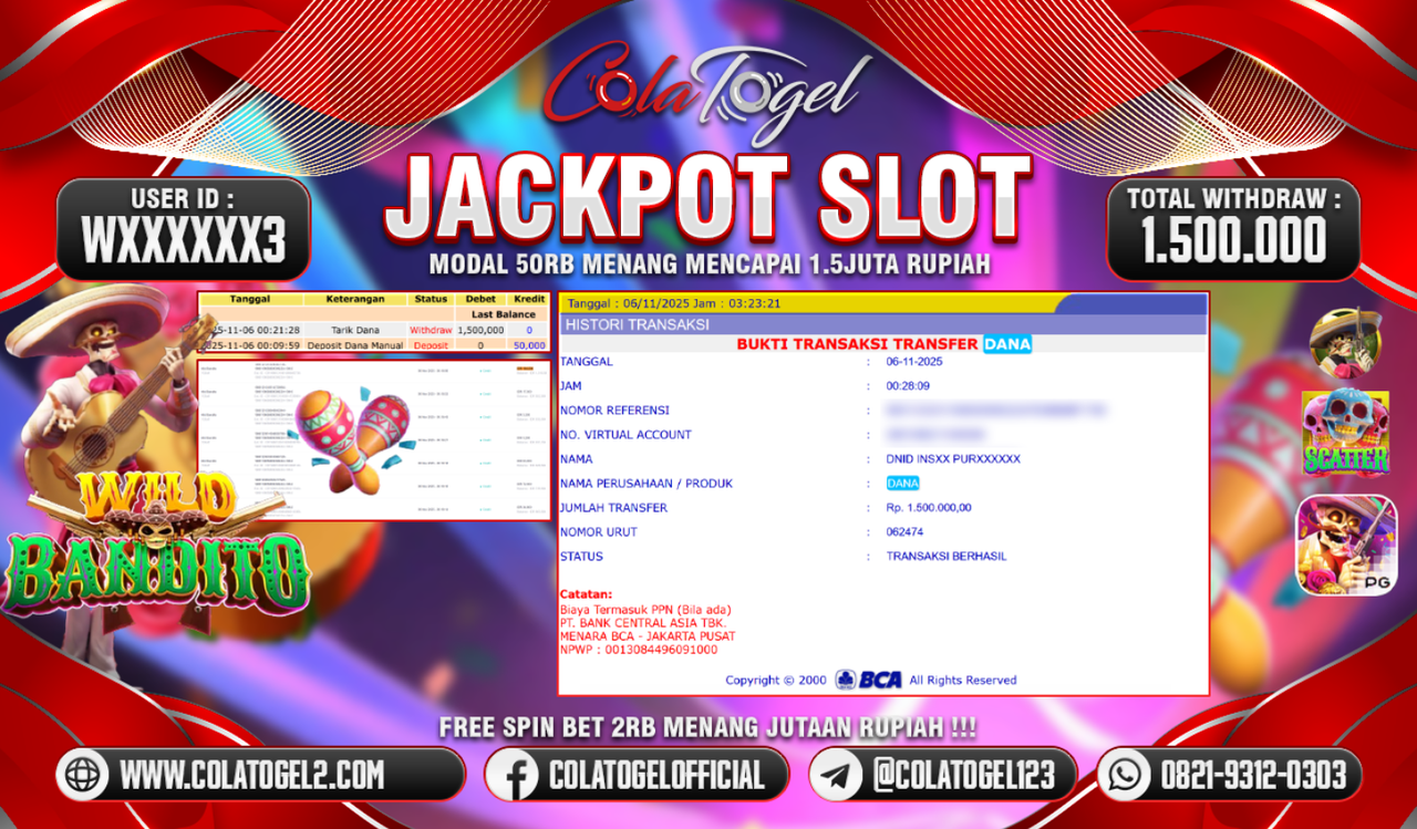 JACKPOT SLOT GACOR!!