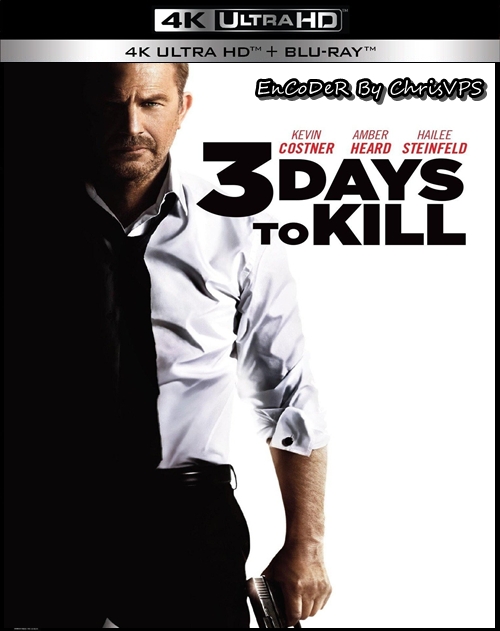 72 Godziny / 3 Days to Kill (2014) MULTI.HDR.2160p.BluRay.DTS.HD.MA.AC3-ChrisVPS / LEKTOR i NAPISY
