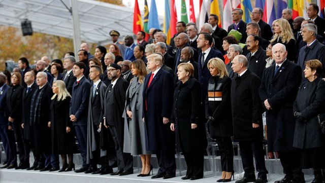 Decenas de jefes de Estado acudieron a la ceremonia