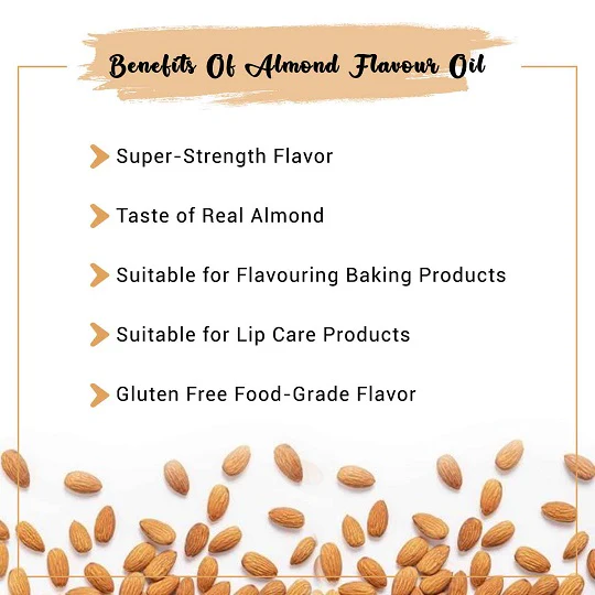 Almond Flavour Oil Benefits