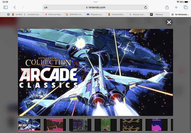 Arcade classics anniversary collection eshop Canada
