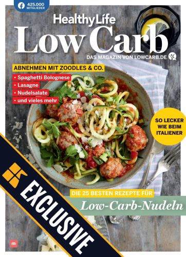 Cover: Healthy Life Low Carb Exclusive Magazin No 02 2023