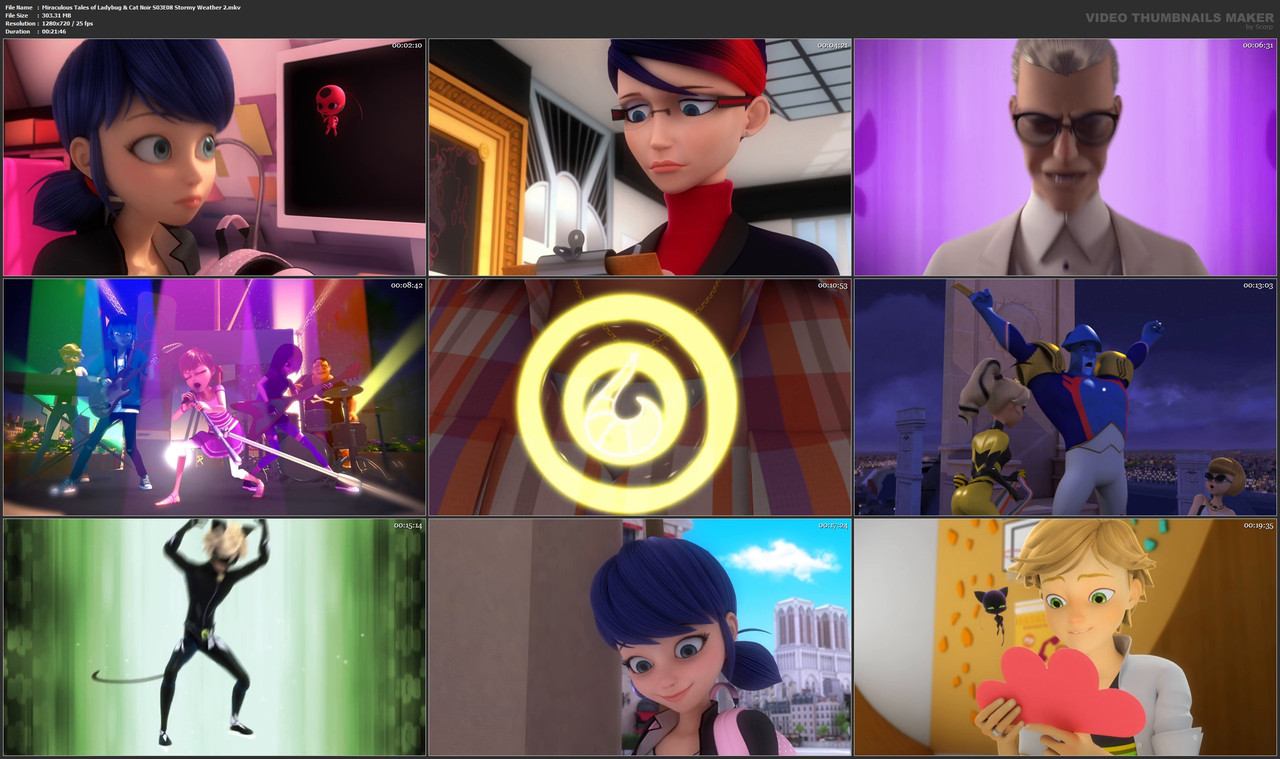 Miraculous Tales of Ladybug & Cat Noir S03E08 Stormy Weather 2.mkv