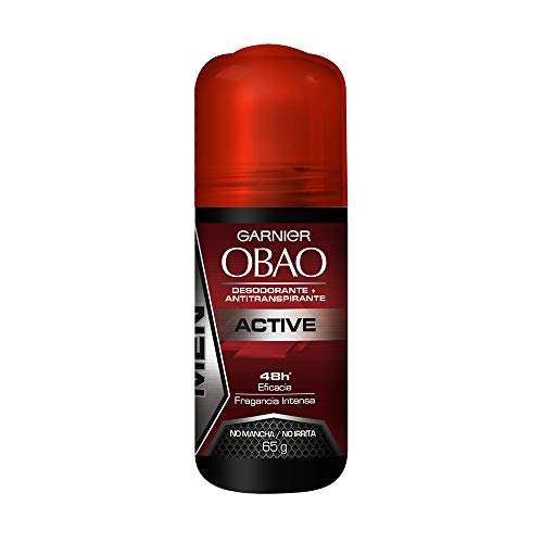 [AMAZON] Garnier Obao Roll-On Men Active, 65 gr (Cantidad mín 3) | Planea y Ahorra, envío gratis con Prime 
