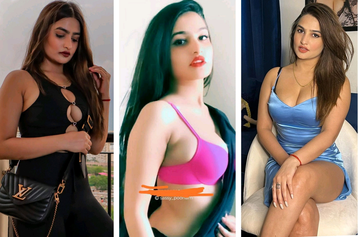 Desi Model Sassy Poonam Showing Boobs App Nude Collection