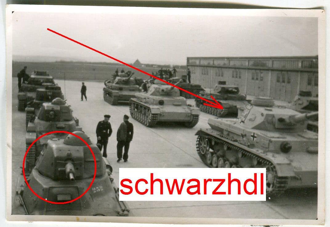Foto Panzer 4 Langrohr französische Beutepanzer 