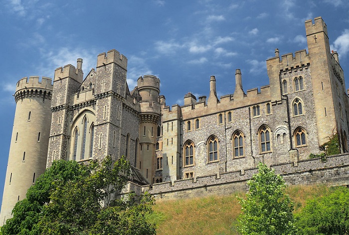 Kastil Arundel di West Sussex, Inggris