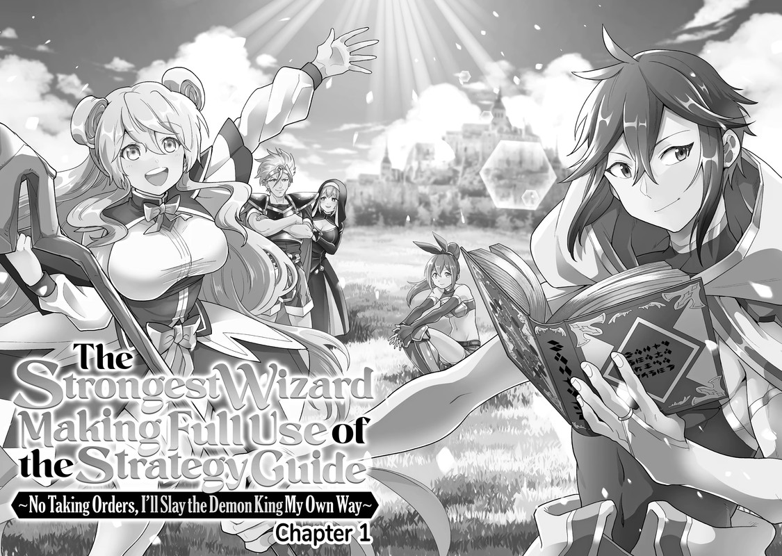 The Strongest Wizard Making Full Use of the Strategy Guide - c001 (v01) - p004-p005 [web] [Manga UP!