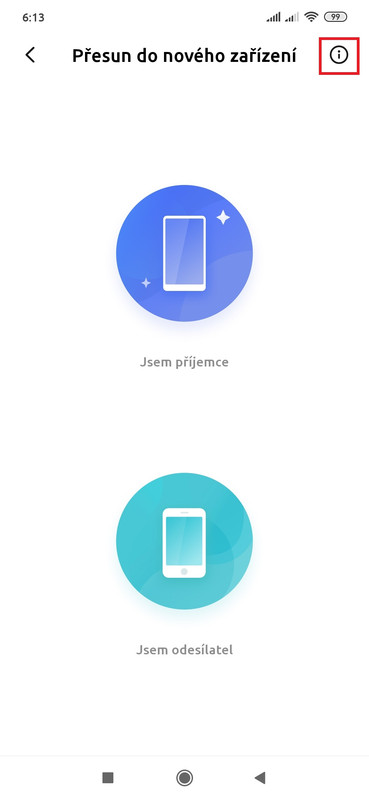 Přenos dat do nového telefonu - Xiaomi blog