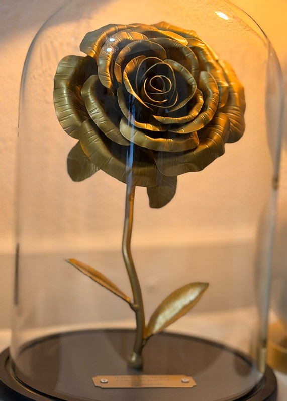 Detalhe da peça Raiz de Aço