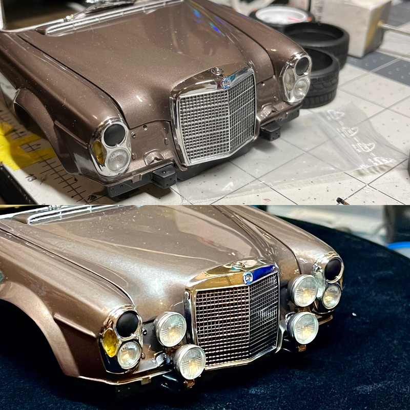 美品◆MINICHAMPS Mercedes-Benz 300SEL AMG 1/18 Minichamps 1971 Mercedes-Benz 300 SEL 6.8 AMG (Silver