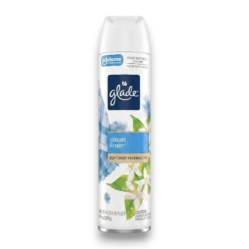 Glade Clean Linen Ambientador 7.3 OZ
