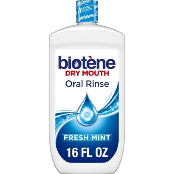Biotene Oral Rinse Mouthwash Fresh Mint 16 fl oz Bottle