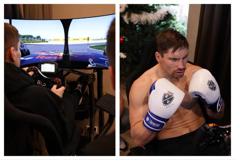 Рико Верхувен получи състезателен симулатор за Коледа