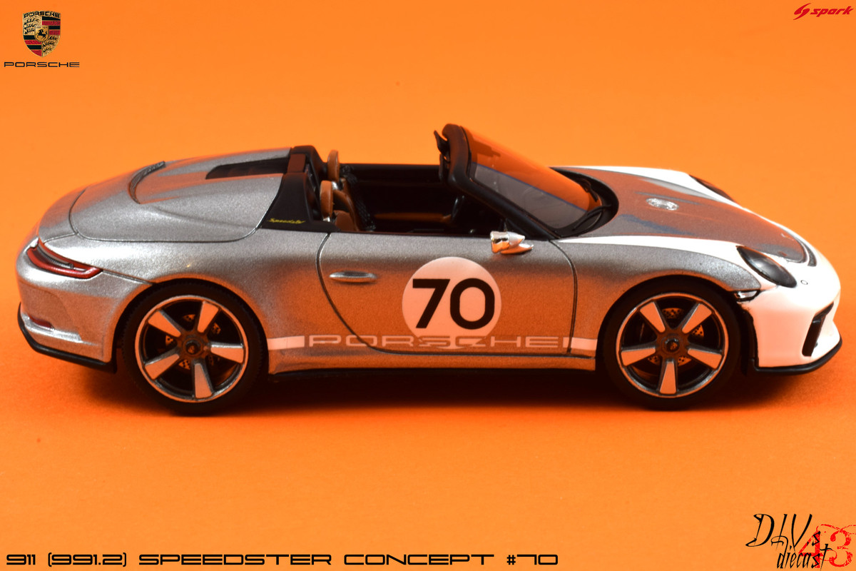 Porsche 911 9912 Speedster Concept Grey Spark (6)