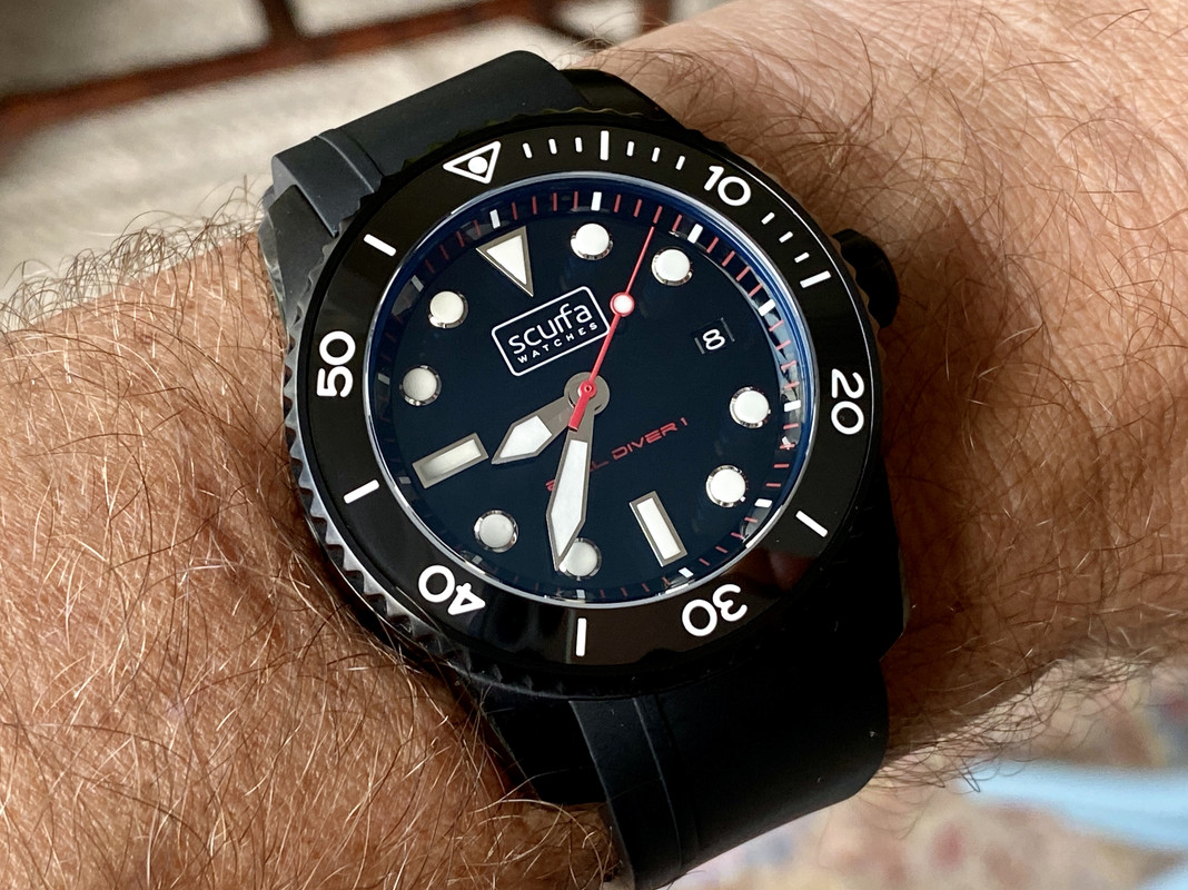 Scurfa Bell Diver 1 PVD Black Dial 