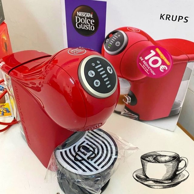 Cafeteira Expresso Nescafé Dolce Gusto Genio S Plus Vermelha – Dgs3