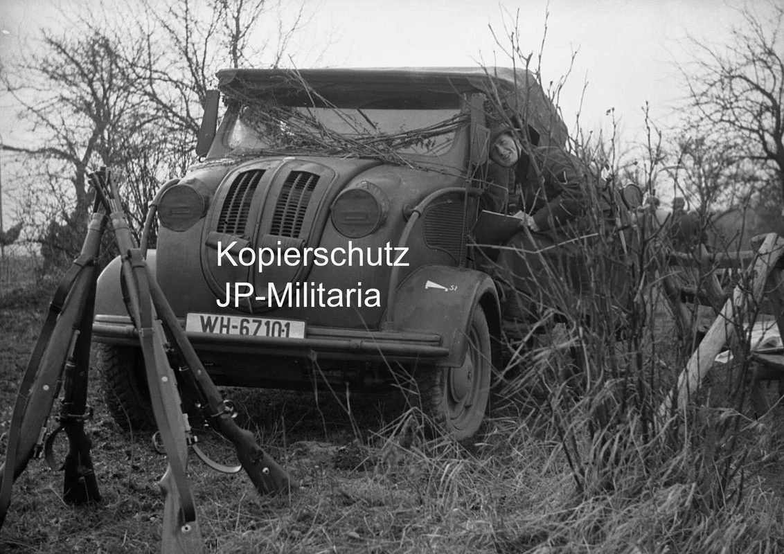 Original SW Negativ für Foto Wehrmacht Fahrzeug 