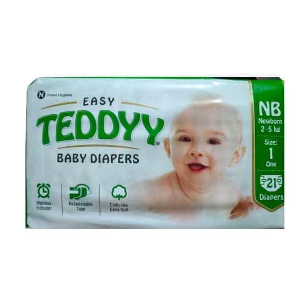 Nobel Hygiene Teddyy Teddyy Baby Easy Pant Style Diapers - L - Buy 16 Nobel  Hygiene Teddyy Cotton Pant Diapers | Flipkart.com