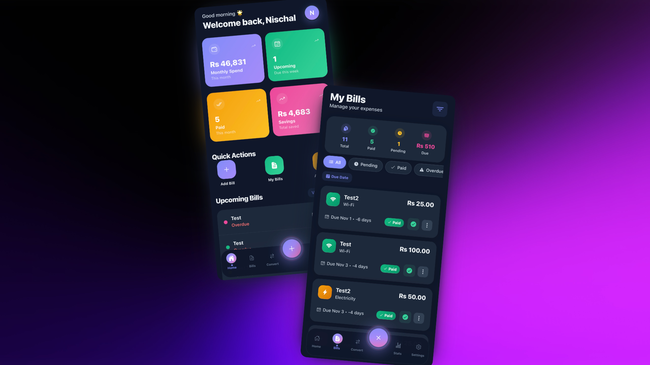 BillBuddy by Nischal Acharya