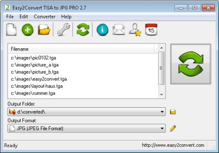 Easy2Convert TGA to JPG Pro 2.7