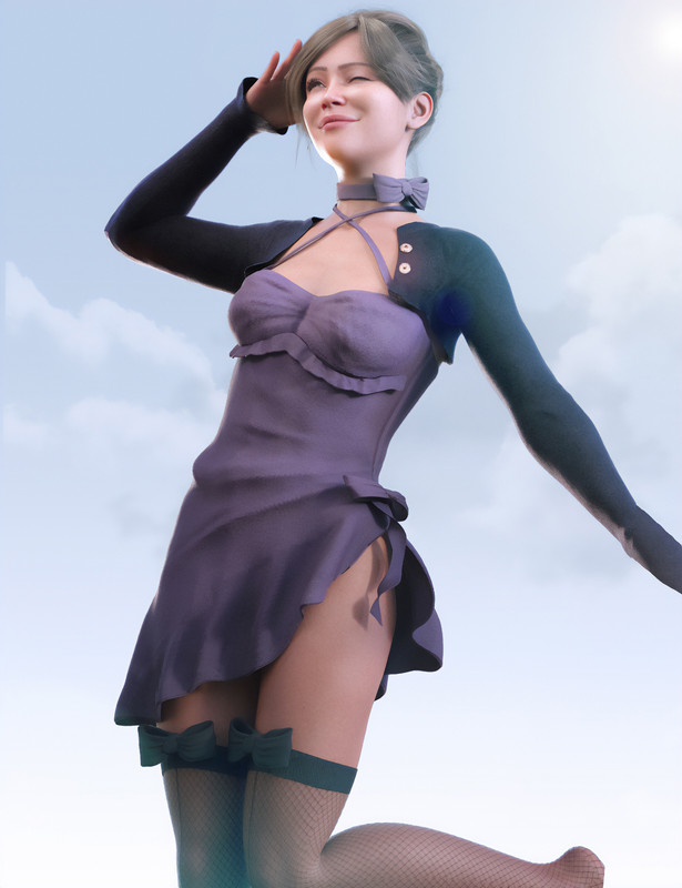 LA Coquette Outfit for Genesis 9 Feminine