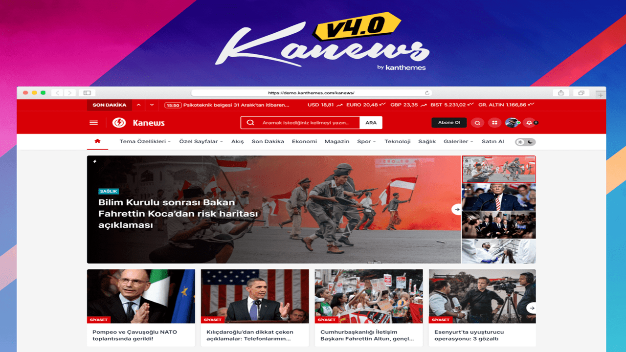 Kanews – News Theme WordPress