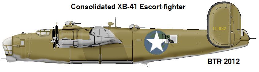 Consolidated XB-41 Liberator Xb-v