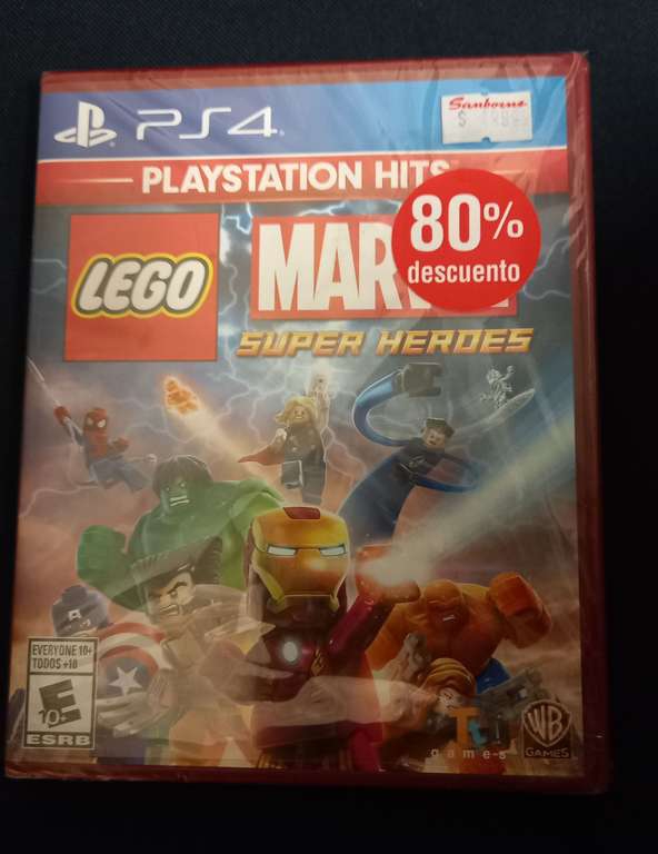 Samborns: LEGO Marvel Super Heroes Ps4 
