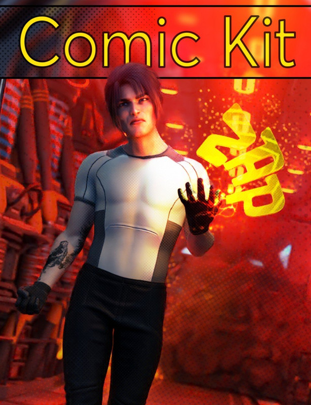 Daz3d Comic Kit