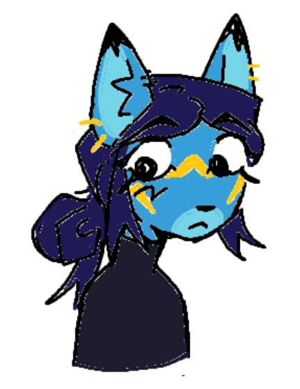 blue