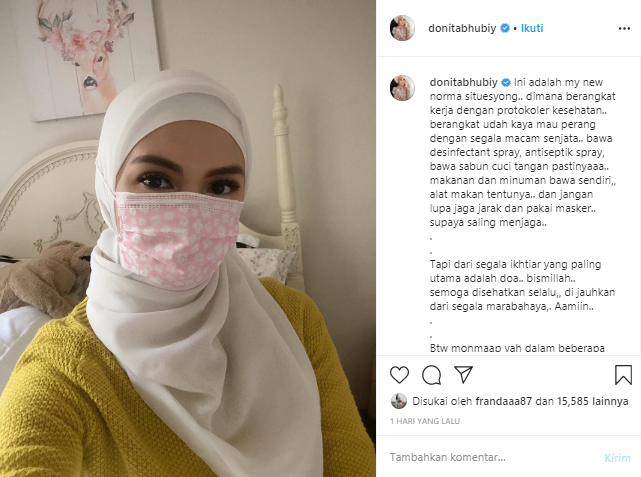 Curhatan Donita bersiap hadapi New Normal 