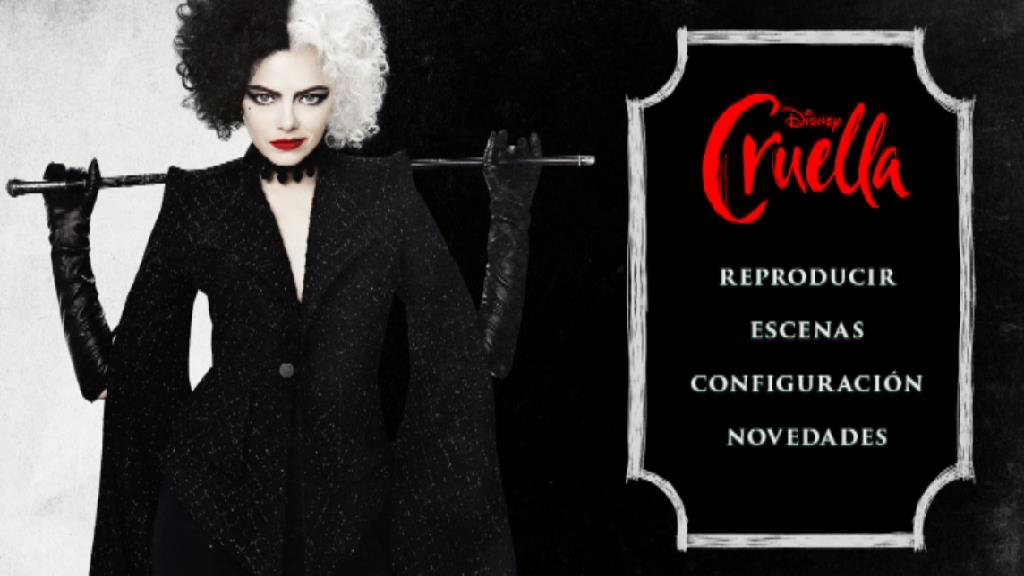 CRUELLA MENU - Cruella [2021] [DVD9 Full] [Pal] [Cast/Ing/Fr] [Sub:Varios] [Thriller]