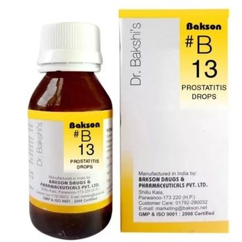 Bakson B13 Prostatitis Drops (30ml)