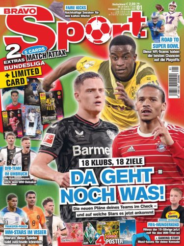 Cover: Bravo Sport Jugendmagazin No 01  2023