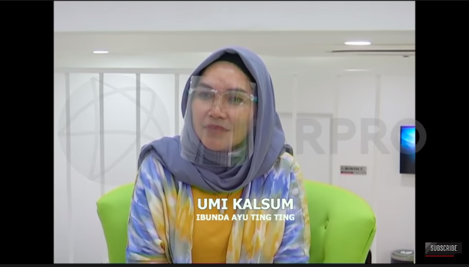 Umi Kalsum, ibunda Ayu Ting Ting