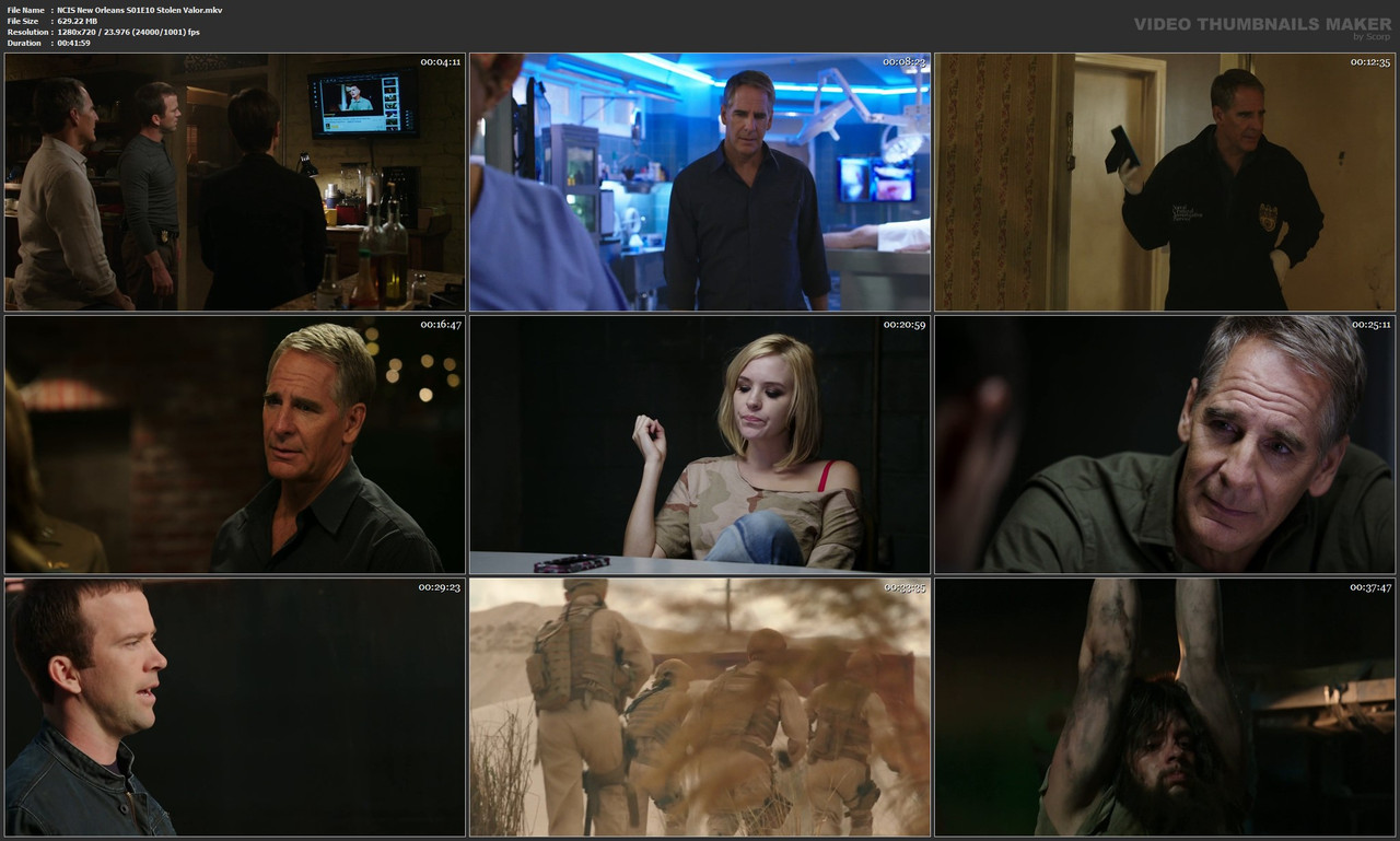 NCIS New Orleans S01E10 Stolen Valor.mkv