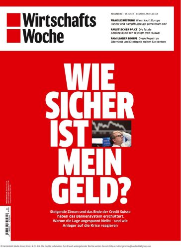 Cover: Wirtschaftswoche Magazin No 13 vom 24 März 2023