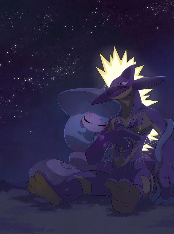 hatterene-and-toxtricity-pokemon-drawn-b