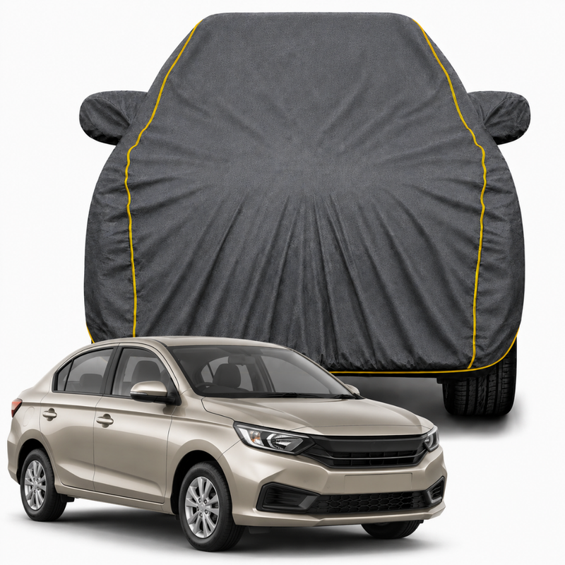 Amaze Grey Car Cover