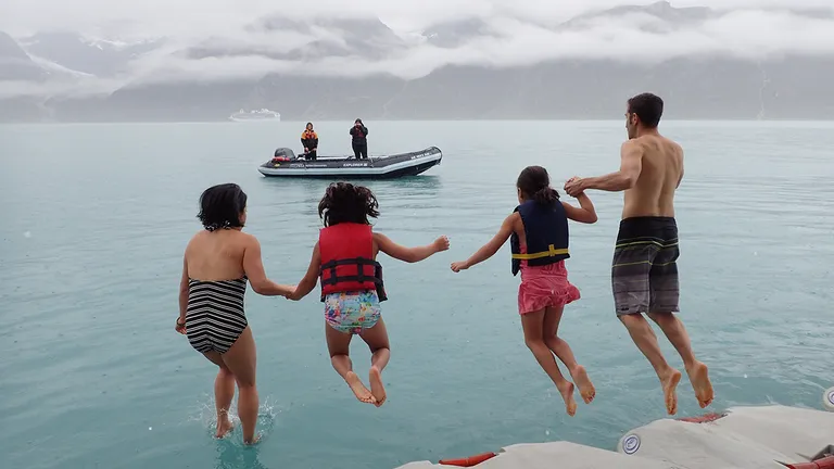 A Family Traveling Across The Universe