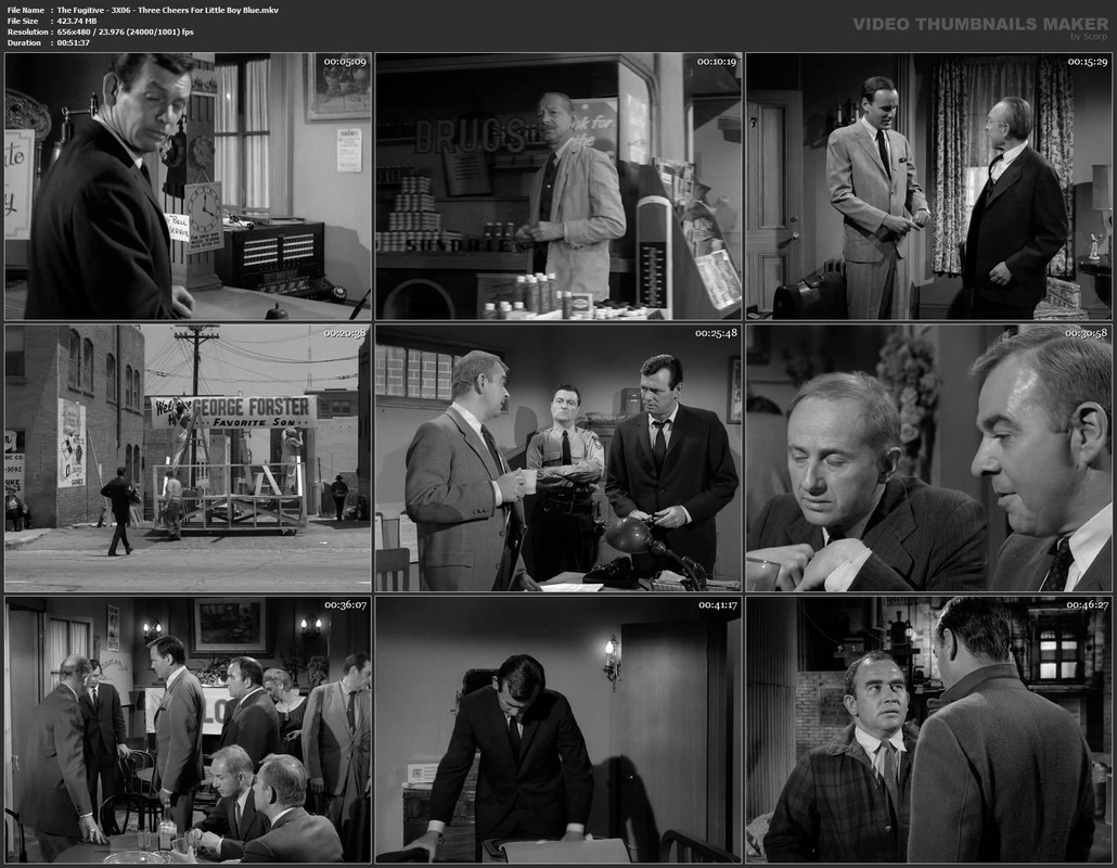 The Fugitive - 3X06 - Three Cheers For Little Boy Blue.mkv