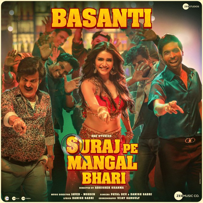 Basanti (Item) Video Song – Suraj Pe Mangal Bhari (2020) Ft. Diljit Dosanjh & Fatima Sana HD