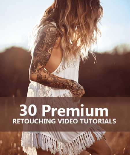 30 Premium Retouching Video Tutorials By Nino Batista